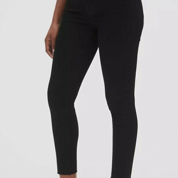 GAP High Rise True Skinny Size 0/25 Raw Hem SLIMMING Ankle Jeans - Picture 2 of 5